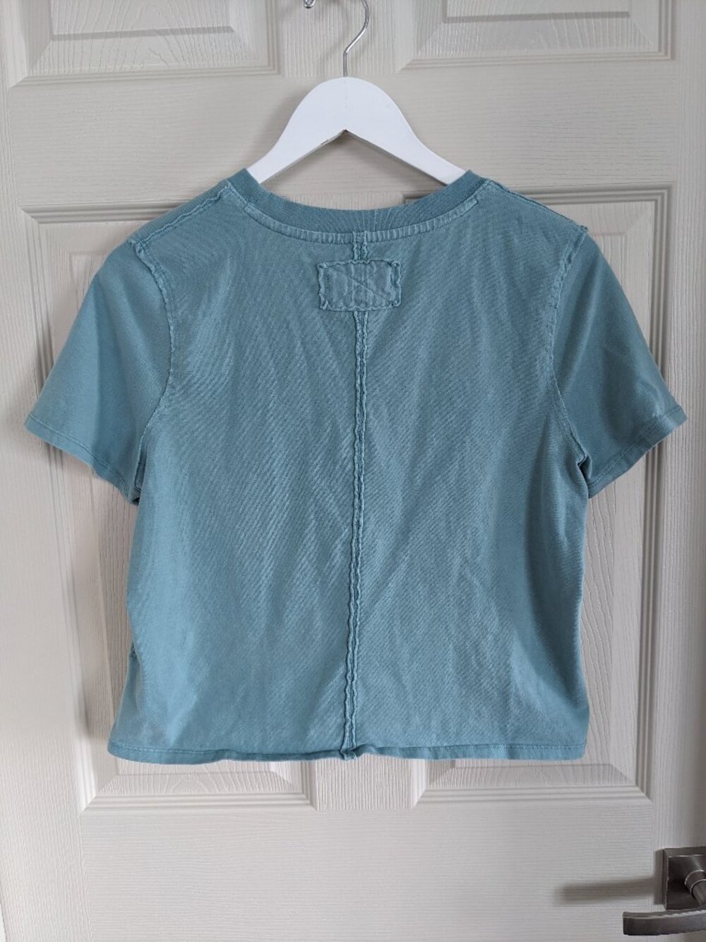FREE PEOPLE We The Free Everyday Tee SM Mineral Blue - Picture 2 of 8